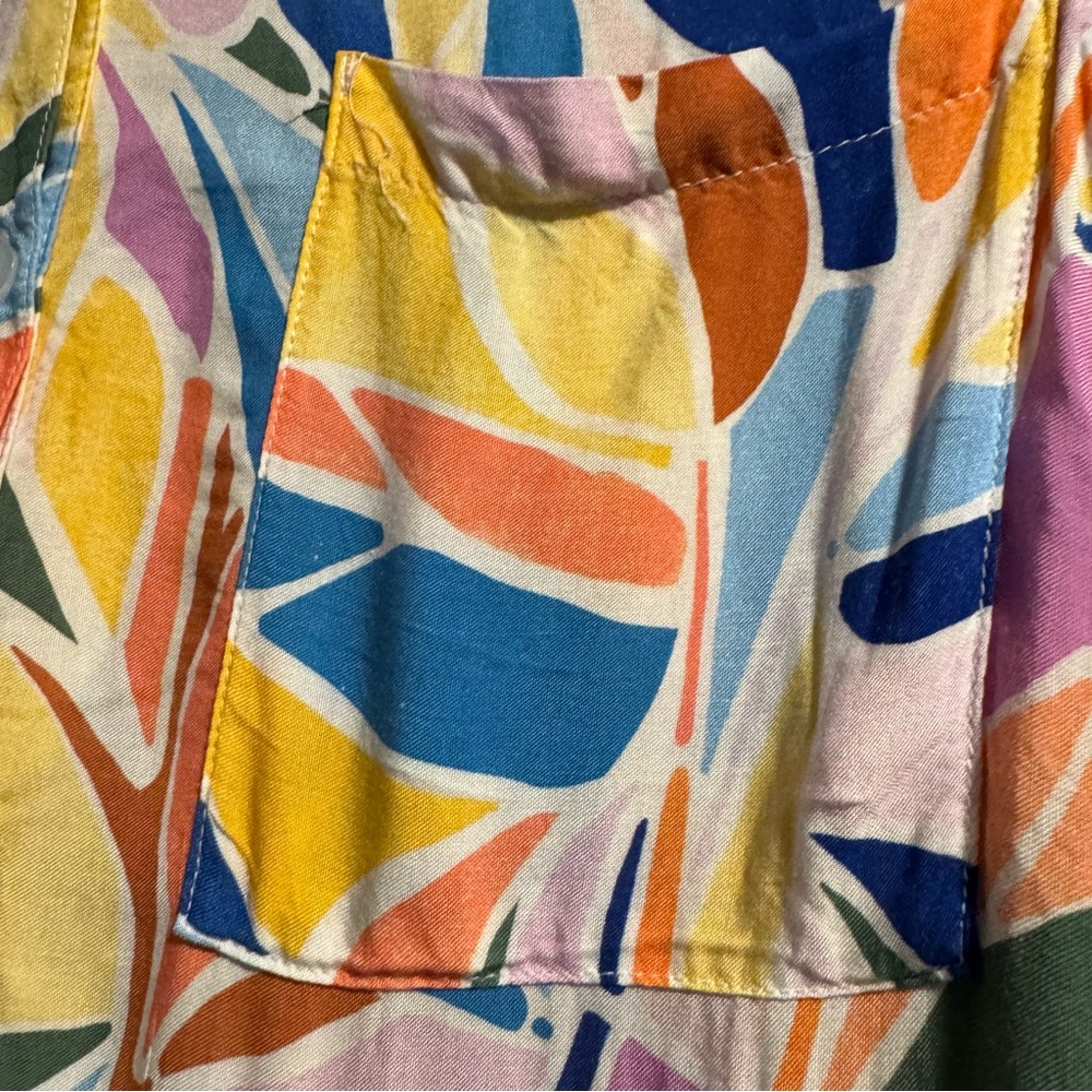 Colorful Sleeveless Sun Dress Size XXXL 22 - Picture 4 of 10